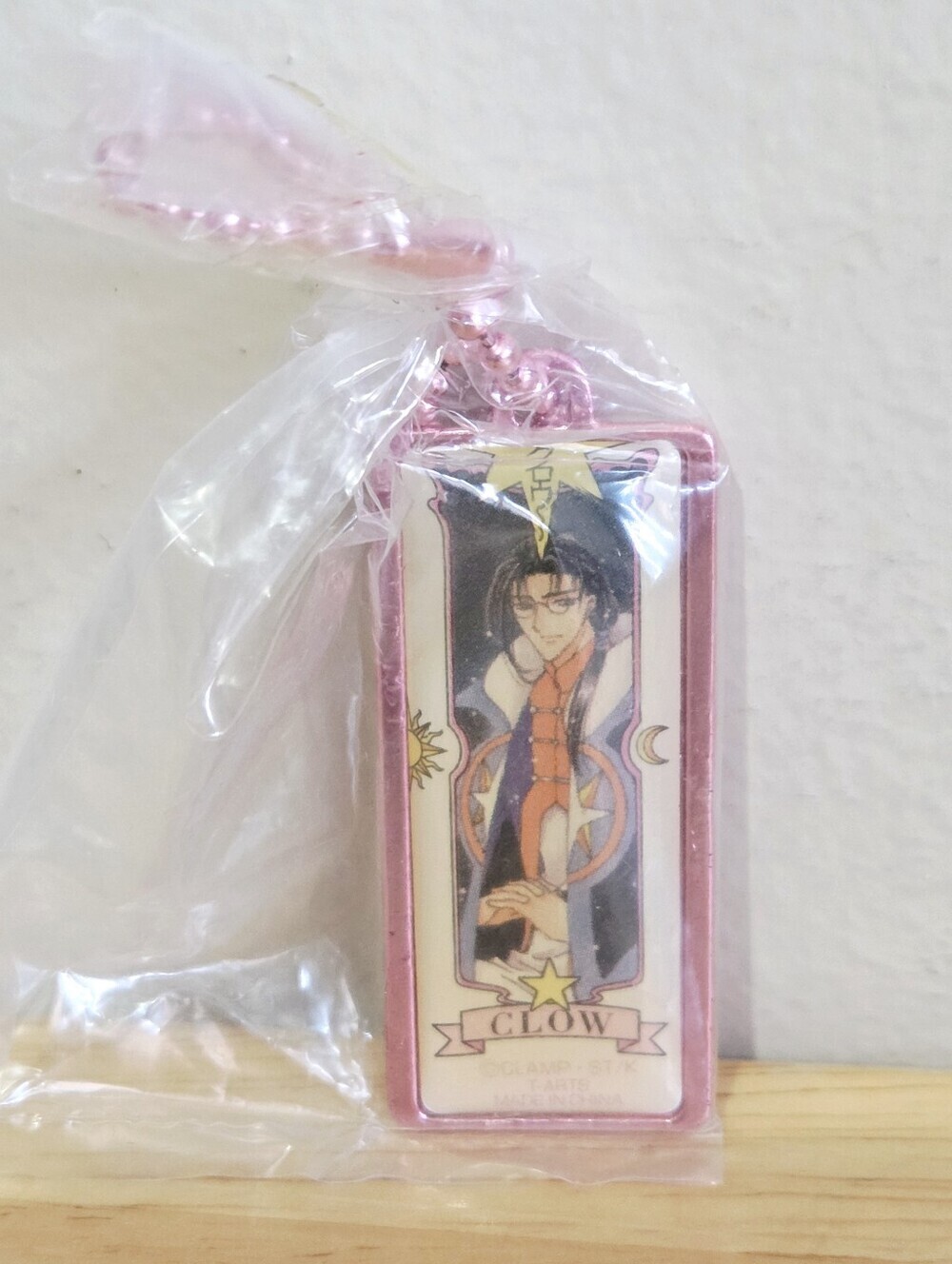 *4 for $30* Cardcaptor Sakura Charm Strap - Clow Card - Clow Reed